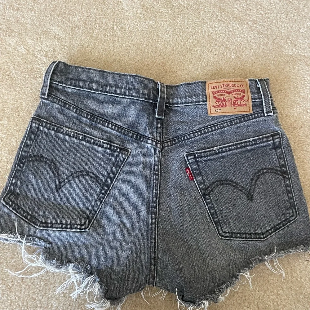 Levis charcoal denim